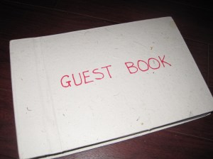 Guest book