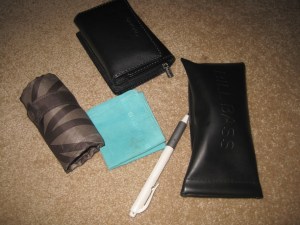 Main compartment contents